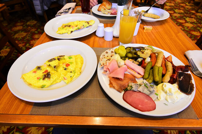 2020年1月3日<br />7日目はマリオットホテルの朝食から始まります