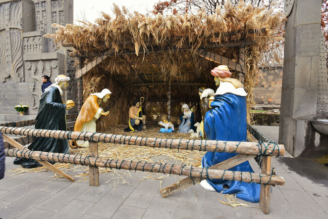 大聖堂の周りの一角