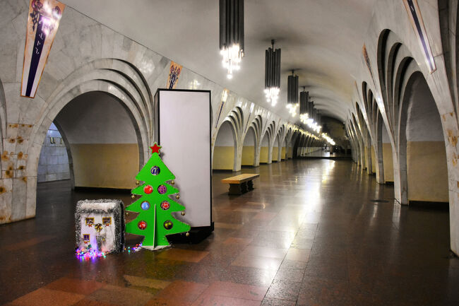 ホームの中央部分