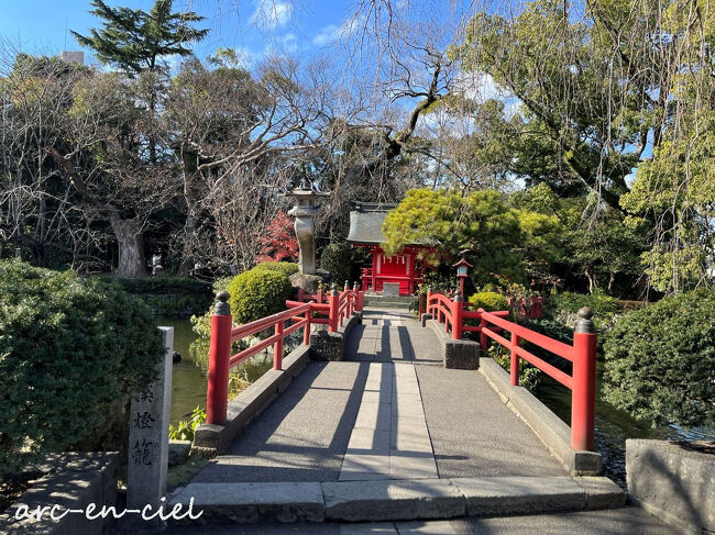 神池のお社にご挨拶をして、