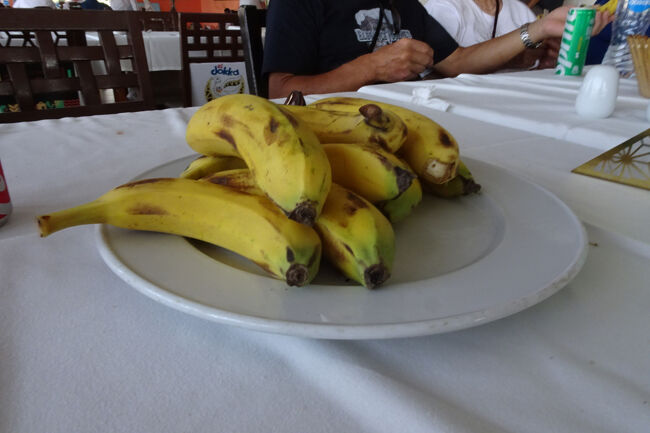 デザートはバナナ