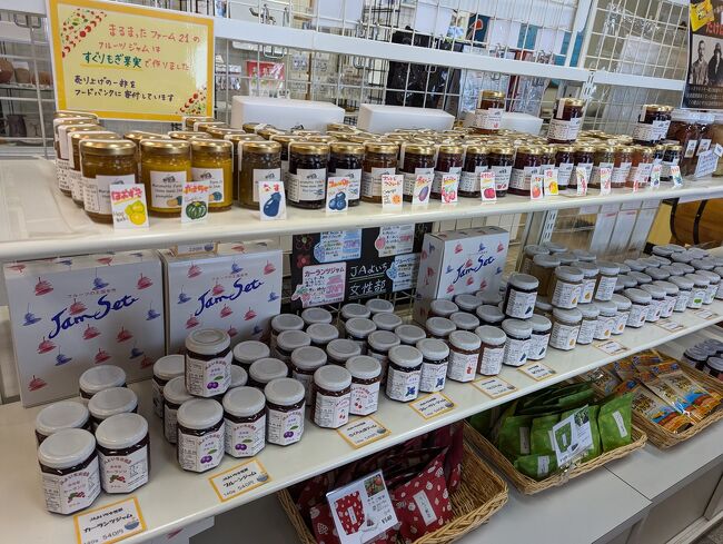 ジャムももちろん美味しい。珍しいジャムも。