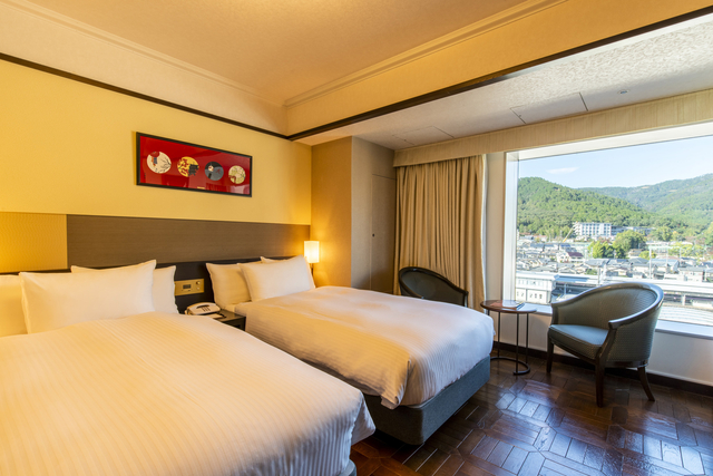 客室にはおもてなしが満載！