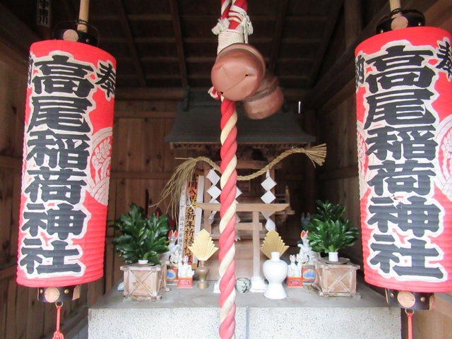 15位 高尾稲荷神社 / 日本橋