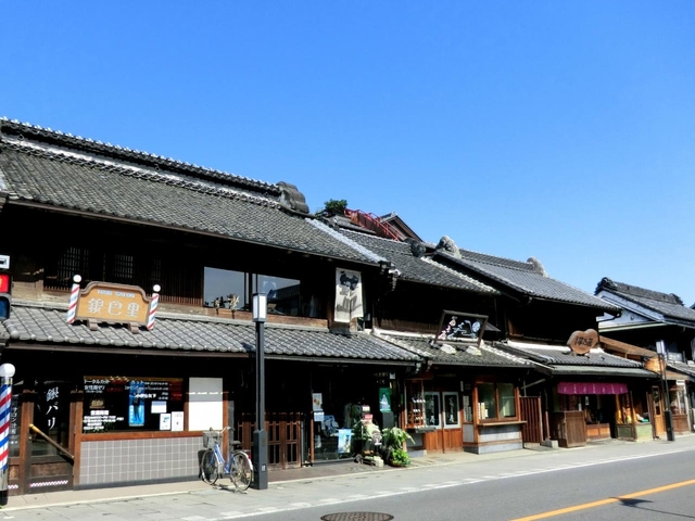 一番街の蔵造りの町並み