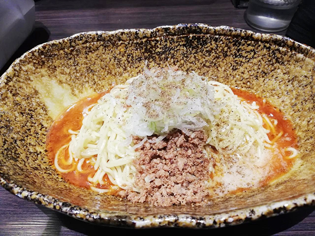 広島グルメ#7 汁なし担々麺