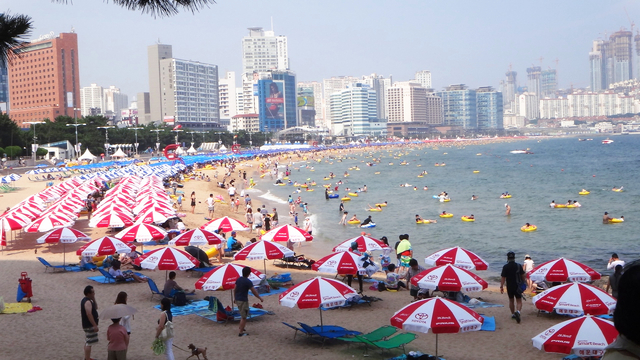 ヘウンデビーチ (海雲台ビーチ) 