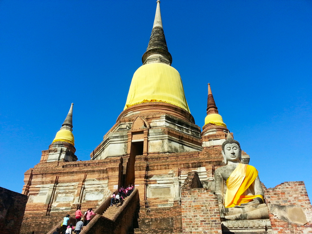 ワット ヤイ チャイ モンコン(チャオプラヤー タイ寺院)