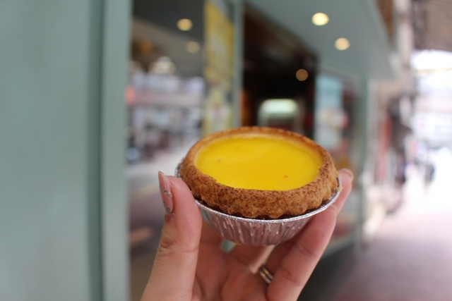 タイチョン・ベーカリーのエッグタルト