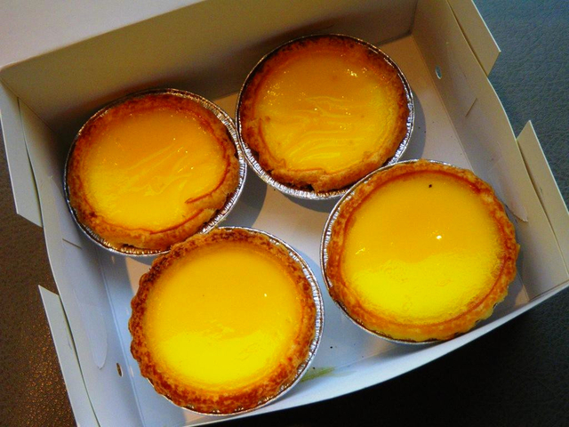 タイチョン・ベーカリーのエッグタルト