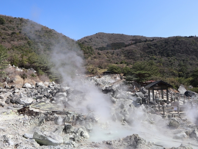 13. 地獄ツアーを堪能したら温泉街でとっぷりと「雲仙地獄」