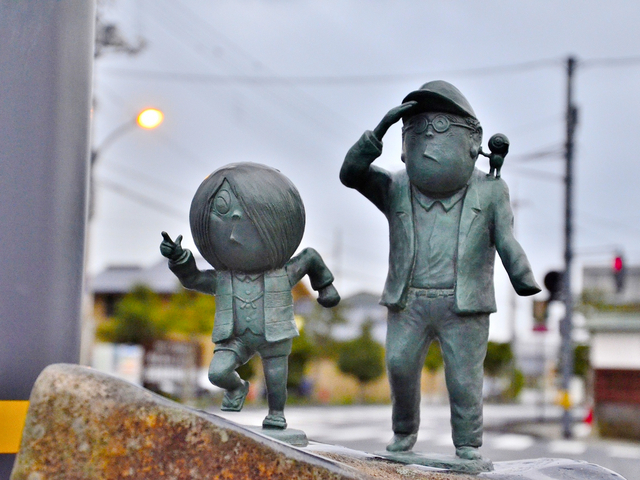 3. スタンプラリー全部集めたら妖怪博士？ 「水木しげるロード」