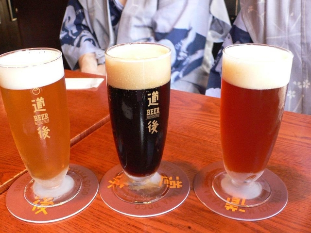 3. 湯上りの一杯はここで♪ 4種の道後ビールが揃う「道後麦酒館」