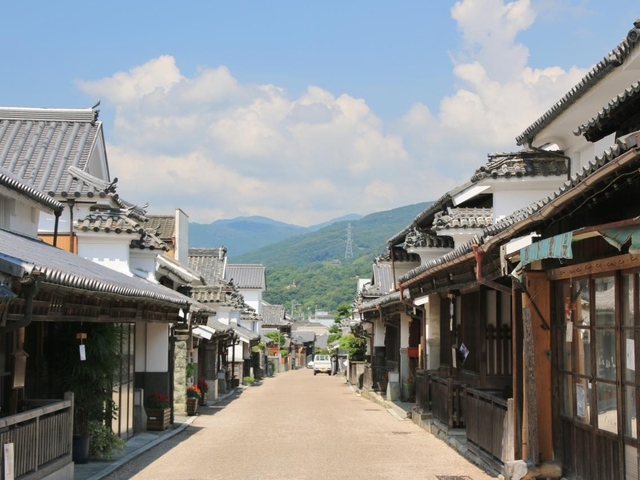 14. “うだつが上がった”江戸の町並みが残る場所「美馬市脇町南町地区(うだつの町並み)」