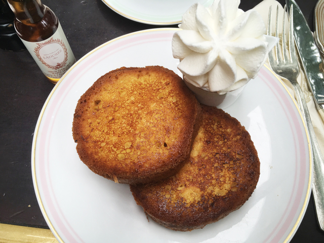 「ラデュレ」のフレンチトースト