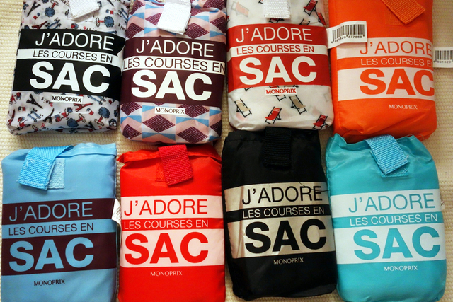 「モノプリ」のエコバッグ