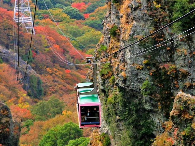 12. 【香川】寒霞渓ロープウェイ / 乗り物から紅葉を楽しむ