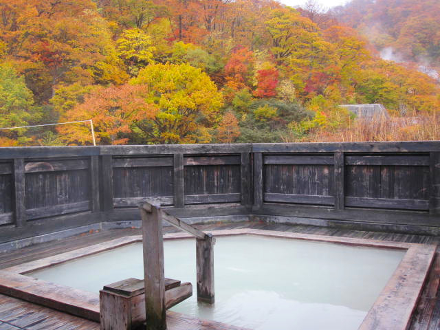 19. 【秋田】乳頭温泉郷 黒湯温泉 / 紅葉と温泉を満喫
