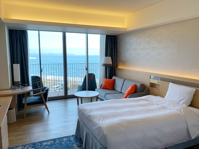 1位 熱海温泉 熱海後楽園ホテル / 2つの宿泊棟を持つ海辺のホテル