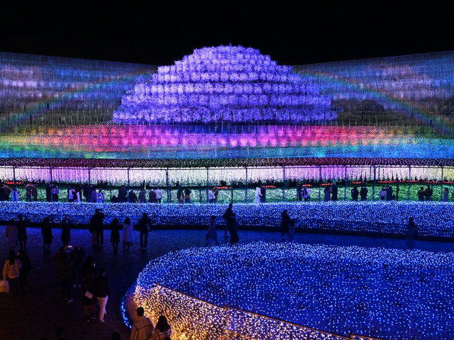 13. なばなの里　イルミネーション / 三重