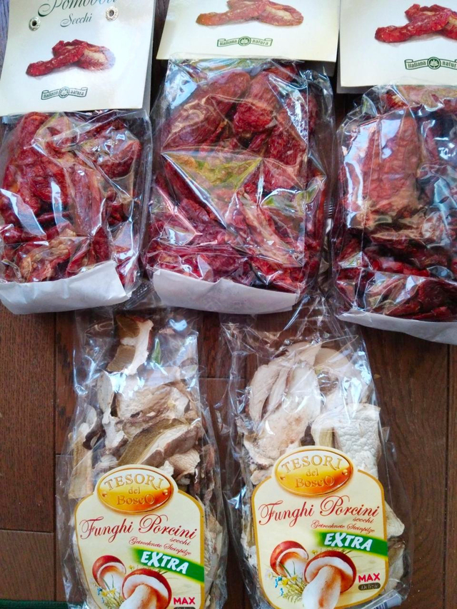 ドライトマト・ドライきのこ