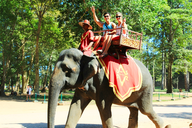 アンコールトムの象