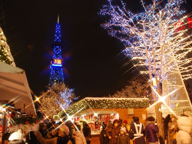 1.大通公園のクリスマスマーケット