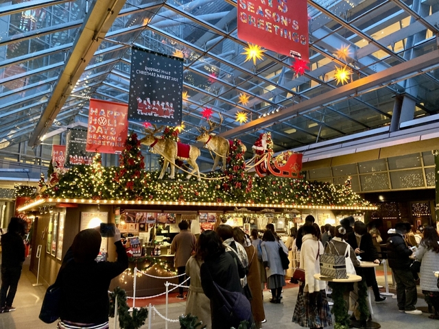 2.六本木ヒルズのクリスマスマーケット