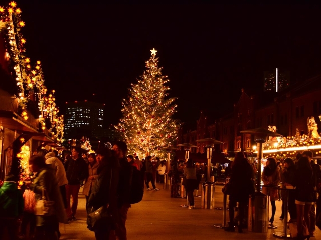 4.横浜赤レンガ倉庫のクリスマスマーケット