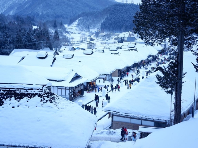 7. 大内宿雪まつり / 福島