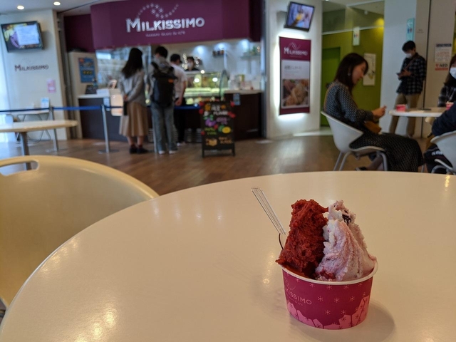 4. 北海道産の牛乳たっぷり！ 「ジェラート・アイスクリーム」