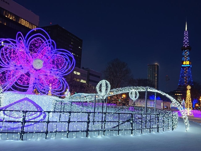 【5位】さっぽろホワイトイルミネーション / 北海道