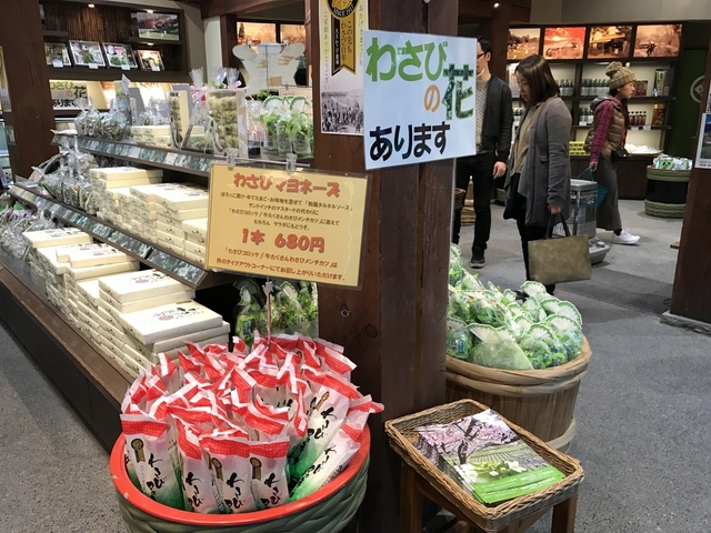 信州安曇野の特産！ 「生わさび」やわさびを使った「わさび漬け」