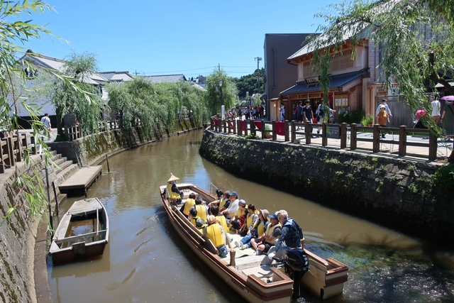 小野川沿いの歴史的町並み