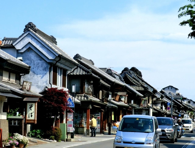一番街の蔵造りの町並み