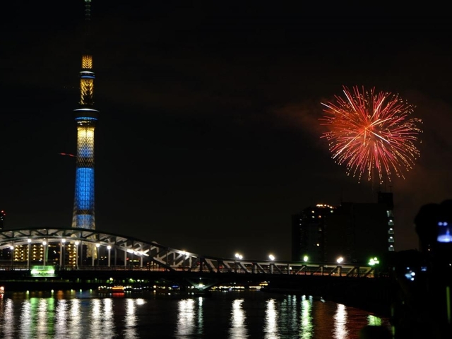 5. 隅田川花火大会 / 東京都