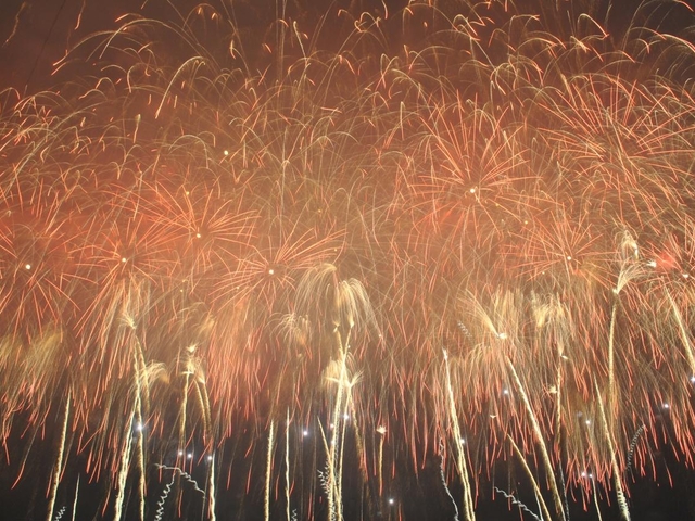 8. 諏訪湖祭湖上花火大会 / 長野県