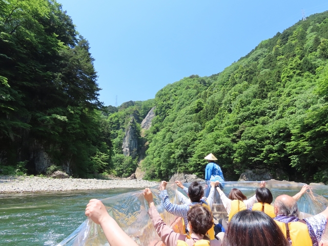 鬼怒川ライン下り