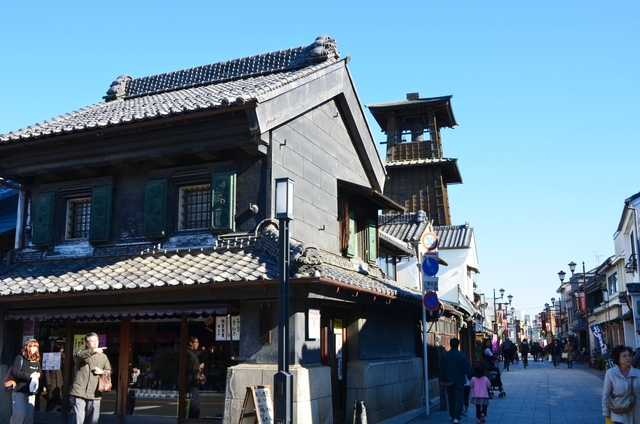 一番街の蔵造りの町並み