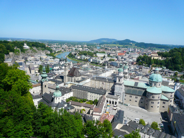 ザルツブルク市街の歴史地区