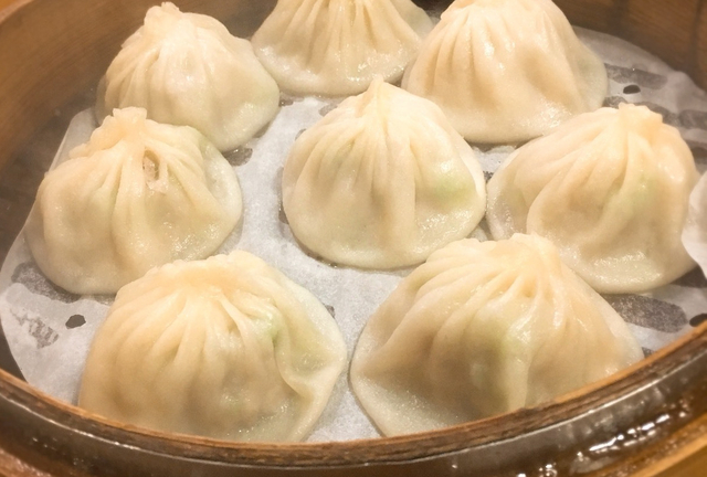 盛園絲瓜小籠湯包  チェンユェンシーグアシャオロンタンバオ