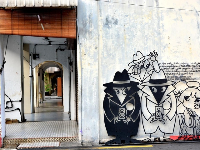 2. ジョージタウンのストリートアート
