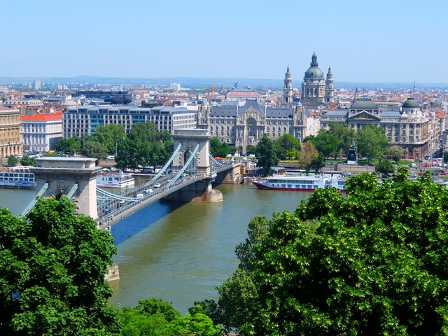 1. セーチェニー鎖橋 / ブダ地区