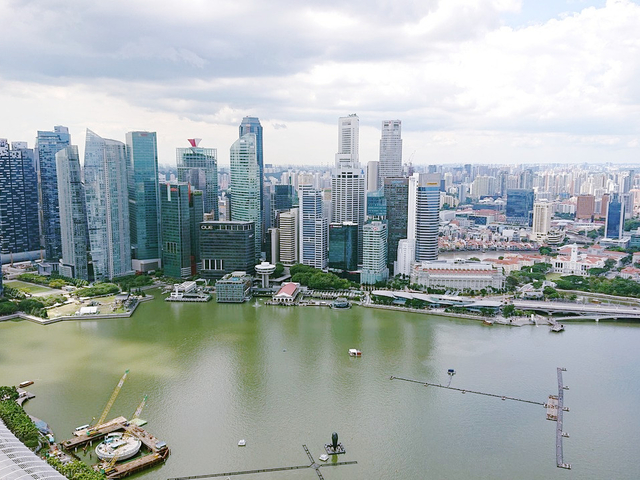 シンガポールを一望「サンズ スカイパーク (空中庭園)」