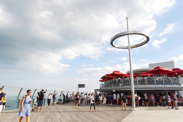 シンガポールを一望「サンズ スカイパーク (空中庭園)」