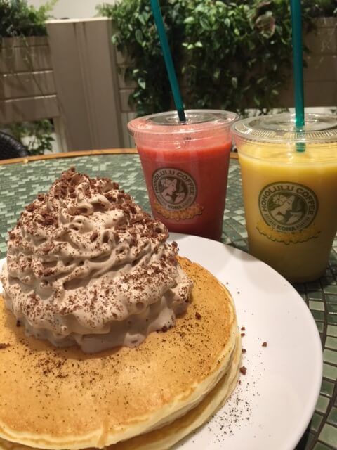 ホノルルコーヒー ダイバーシティ東京プラザ店