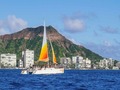 セーリング　ホロカイ・カタマラン号 ＜アウトリガー・リーフ発＞